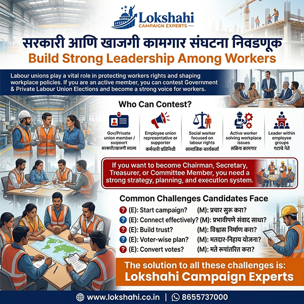 Bank & Cooperative Society Election – Build Your Leadership in Financial Institutions election-labour-union01