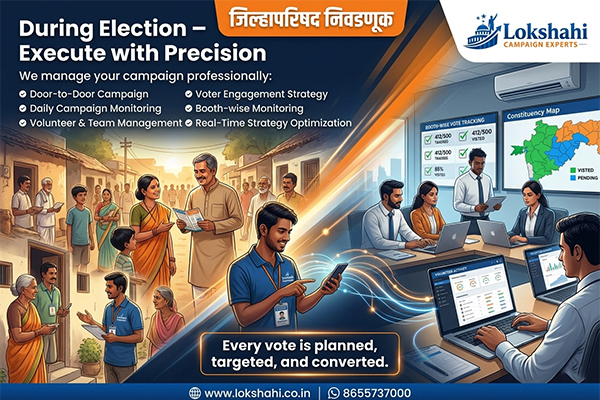 During Election – Execute with Precision election-zilla-parishad-during-election